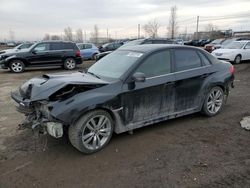 Salvage cars for sale from Copart Montreal Est, QC: 2014 Subaru Impreza WRX STI