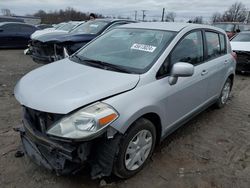 Salvage cars for sale from Copart Hillsborough, NJ: 2010 Nissan Versa S