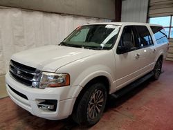 Salvage cars for sale at Angola, NY auction: 2015 Ford Expedition EL XLT