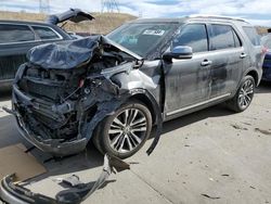 Ford Vehiculos salvage en venta: 2016 Ford Explorer Platinum