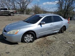 Salvage cars for sale from Copart Baltimore, MD: 2003 Honda Accord LX