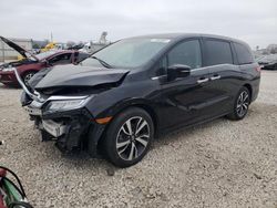 Salvage cars for sale at Kansas City, KS auction: 2020 Honda Odyssey Elite