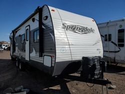 Keystone salvage cars for sale: 2014 Keystone Springdale