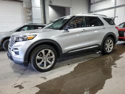 Salvage cars for sale at Ham Lake, MN auction: 2020 Ford Explorer Platinum