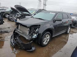 Salvage cars for sale at Elgin, IL auction: 2013 Chevrolet Equinox LS