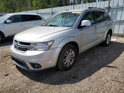Salvage cars for sale from Copart Harleyville, SC: 2013 Dodge Journey SXT