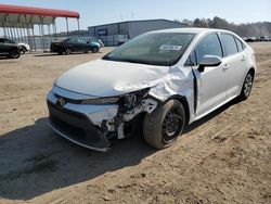 Toyota Corolla LE salvage cars for sale: 2020 Toyota Corolla LE