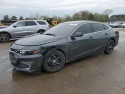 Salvage cars for sale at Florence, MS auction: 2017 Chevrolet Malibu LS