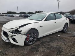 Salvage cars for sale at East Granby, CT auction: 2023 Maserati Ghibli Modena