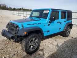Salvage cars for sale at Franklin, WI auction: 2017 Jeep Wrangler Unlimited Sport