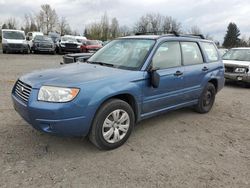 Subaru Forester salvage cars for sale: 2008 Subaru Forester 2.5X