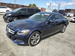 Mercedes-Benz salvage cars for sale: 2017 Mercedes-Benz C 350E