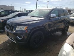 Salvage cars for sale at Chicago Heights, IL auction: 2014 Jeep Grand Cherokee Limited