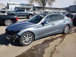 Salvage cars for sale from Copart Albuquerque, NM: 2017 Infiniti Q50 Premium