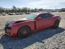 Salvage cars for sale at Tifton, GA auction: 2012 Chevrolet Camaro LT