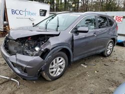 Salvage cars for sale at Seaford, DE auction: 2015 Honda CR-V EXL
