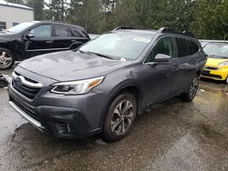 Salvage cars for sale at Arlington, WA auction: 2020 Subaru Outback Limited