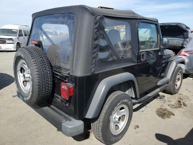 2001 Jeep Wrangler / TJ Sport