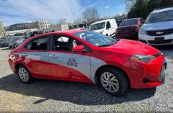 Salvage cars for sale from Copart Fredericksburg, VA: 2018 Toyota Corolla L