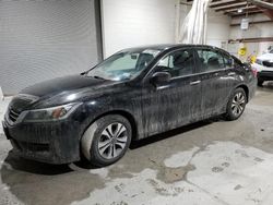 Honda Accord LX salvage cars for sale: 2015 Honda Accord LX