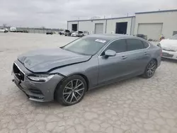 Salvage cars for sale at Kansas City, KS auction: 2018 Volvo S90 T5 Momentum