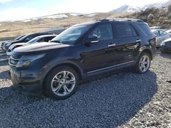 Salvage cars for sale at Reno, NV auction: 2015 Ford Explorer Limited