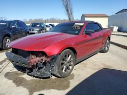 Salvage cars for sale at Louisville, KY auction: 2012 Ford Mustang