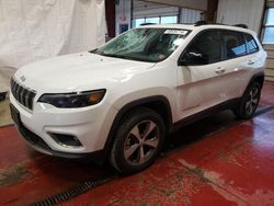 Salvage cars for sale from Copart Angola, NY: 2022 Jeep Cherokee Limited