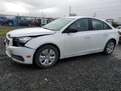 Chevrolet salvage cars for sale: 2013 Chevrolet Cruze LS