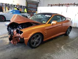 Salvage cars for sale from Copart Candia, NH: 2006 Hyundai Tiburon GT