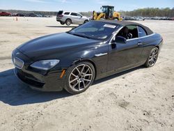 BMW 6 Series salvage cars for sale: 2012 BMW 650 I