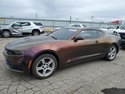 Salvage cars for sale at Dyer, IN auction: 2016 Chevrolet Camaro LT