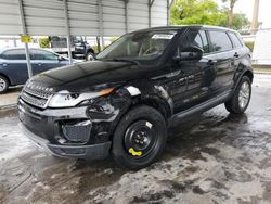 Salvage cars for sale at Miami, FL auction: 2017 Land Rover Range Rover Evoque SE