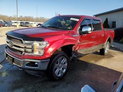 Ford salvage cars for sale: 2019 Ford F150 Supercrew