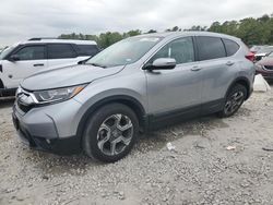 Salvage cars for sale from Copart Houston, TX: 2018 Honda CR-V EX