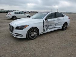 Salvage cars for sale at Houston, TX auction: 2018 Genesis G80 Ultimate