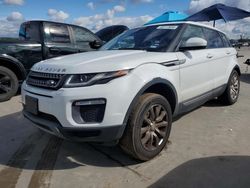 Salvage cars for sale at Grand Prairie, TX auction: 2017 Land Rover Range Rover Evoque SE