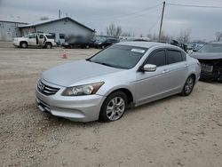 Salvage cars for sale at Pekin, IL auction: 2012 Honda Accord SE