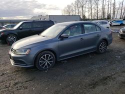 Volkswagen salvage cars for sale: 2017 Volkswagen Jetta SE