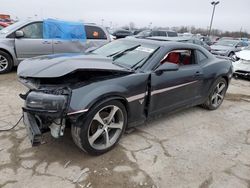 Salvage cars for sale from Copart Indianapolis, IN: 2015 Chevrolet Camaro LT