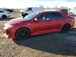 Salvage cars for sale from Copart Ontario Auction, ON: 2014 Toyota Camry Hybrid