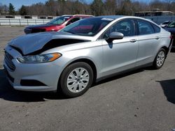 Salvage cars for sale from Copart Assonet, MA: 2014 Ford Fusion S