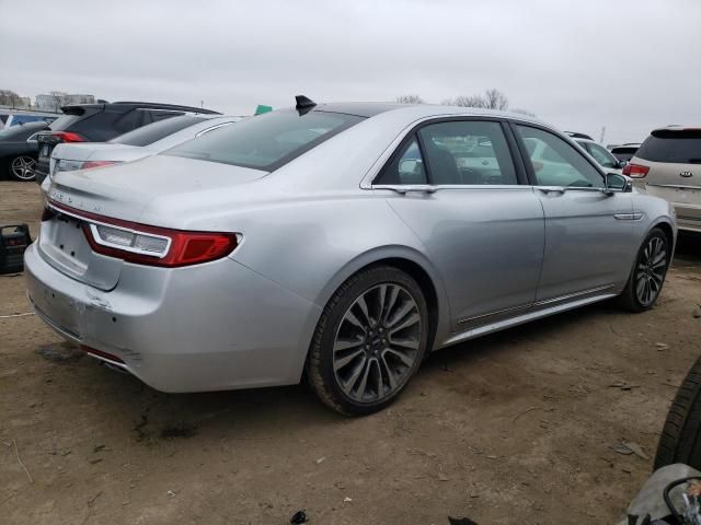 2019 Lincoln Continental Select