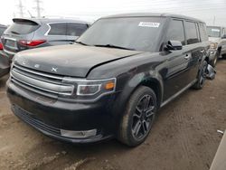 Salvage cars for sale from Copart Elgin, IL: 2015 Ford Flex Limited