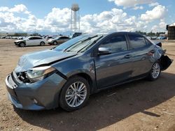 Toyota Corolla l salvage cars for sale: 2015 Toyota Corolla L