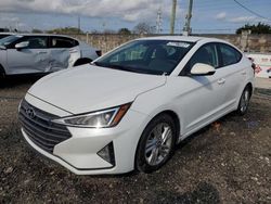 Salvage cars for sale from Copart Homestead, FL: 2019 Hyundai Elantra SEL