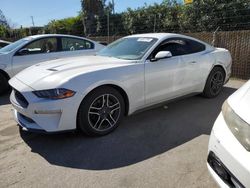 Salvage cars for sale at San Martin, CA auction: 2018 Ford Mustang