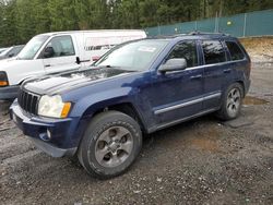 Jeep salvage cars for sale: 2005 Jeep Grand Cherokee Limited