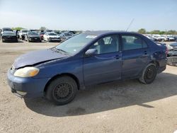 Salvage cars for sale from Copart San Antonio, TX: 2004 Toyota Corolla CE