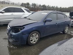 Hyundai salvage cars for sale: 2010 Hyundai Elantra Blue